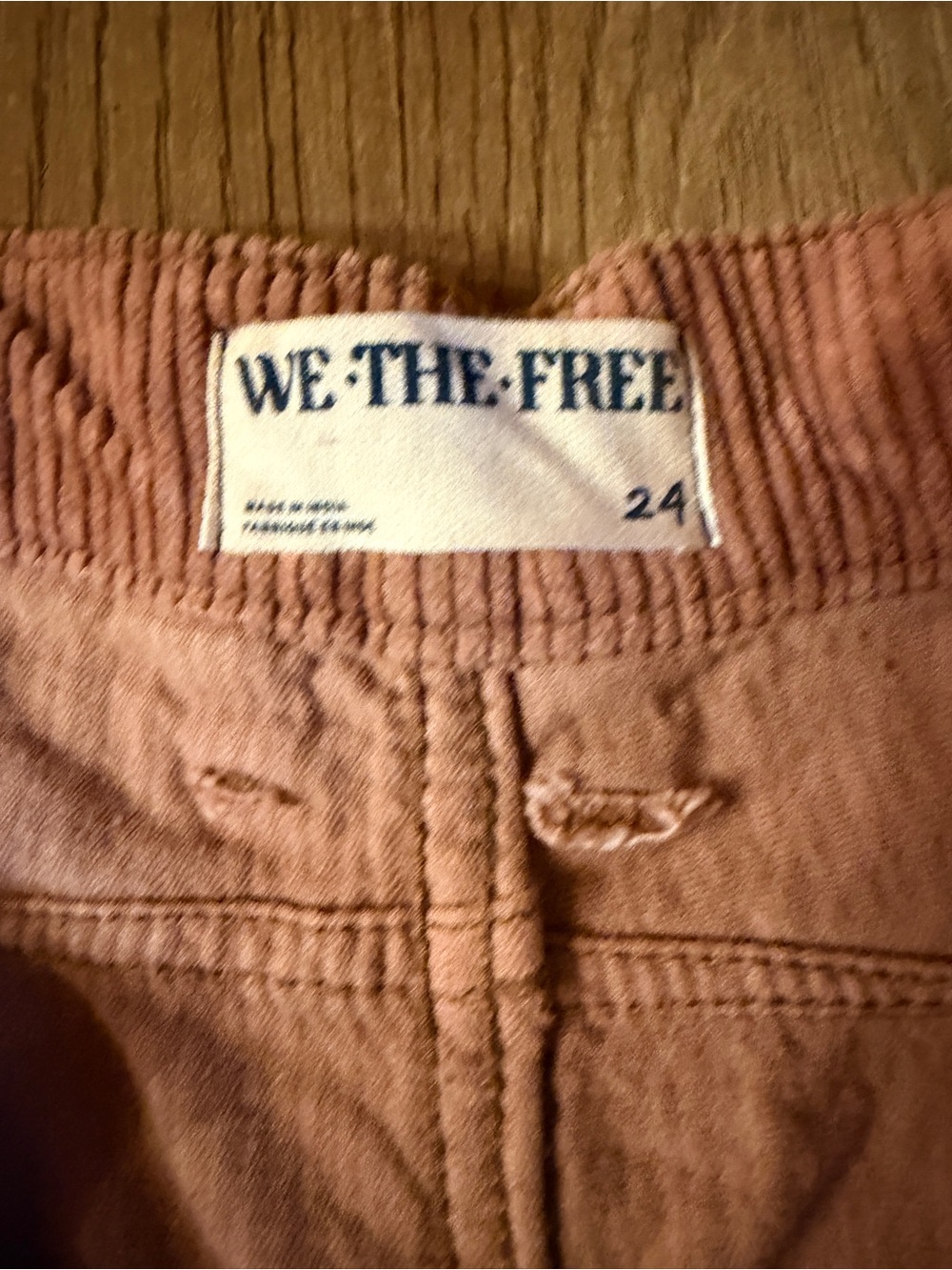 We The Free corduroy barrel pants - LIKE NEW - Picture 4 of 6